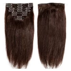 Virgin Remy hair clip on extension 26